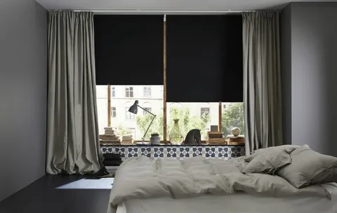 Blackout Linen Curtains