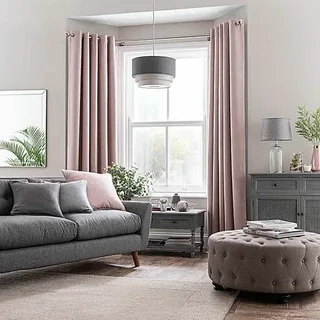 Blush Linen Curtains