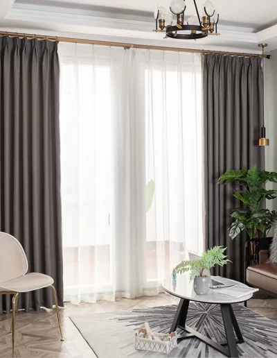 Luxury motorized Curtains Dubai