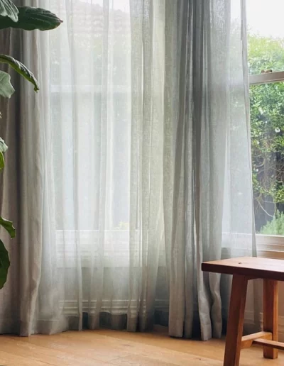 Sheer Linen Curtains