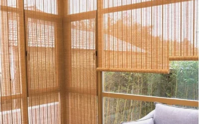 Balcony Bamboo Blinds in Dubai