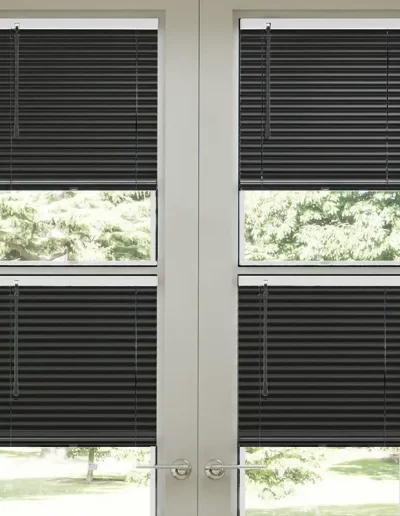 Black Aluminum Blinds