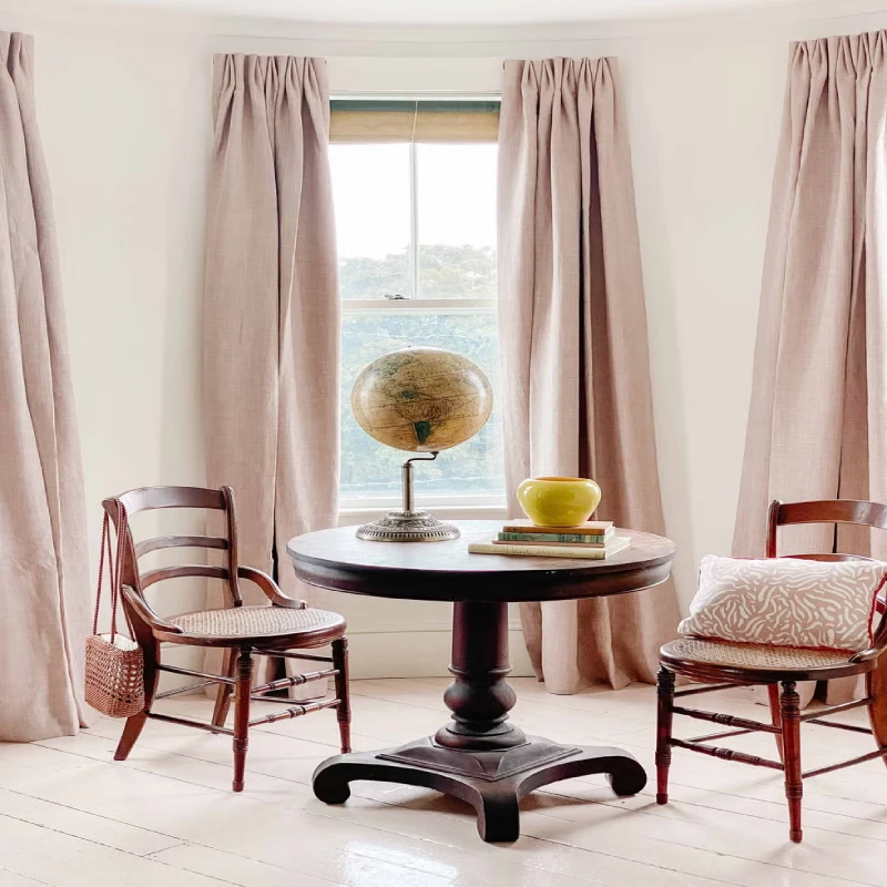 Pleated Window Curtains