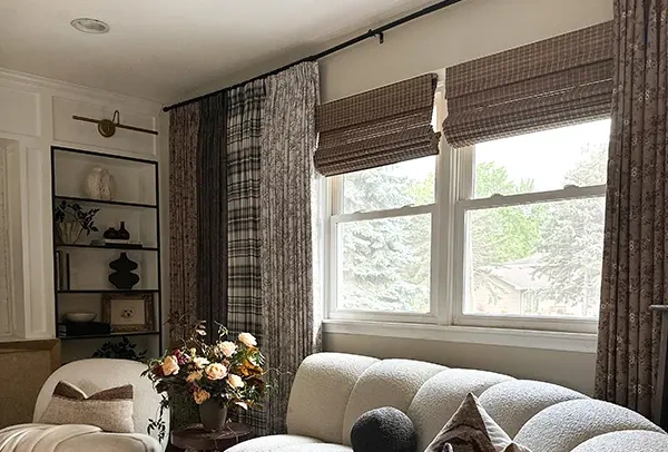 Printed Window Curtains