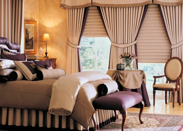 Luxurious Bedroom Curtains