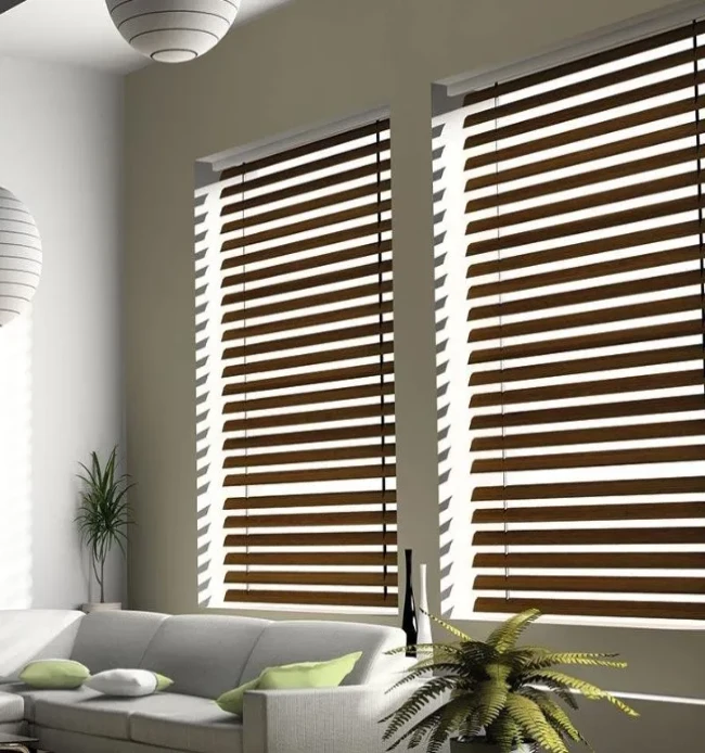 Wooden Blind in Dubai