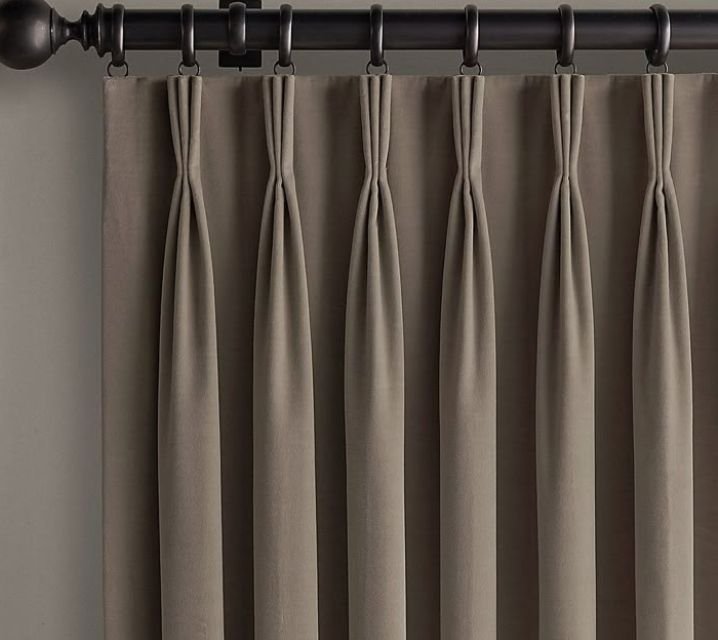 Blackout Curtain - Pinch Pleat