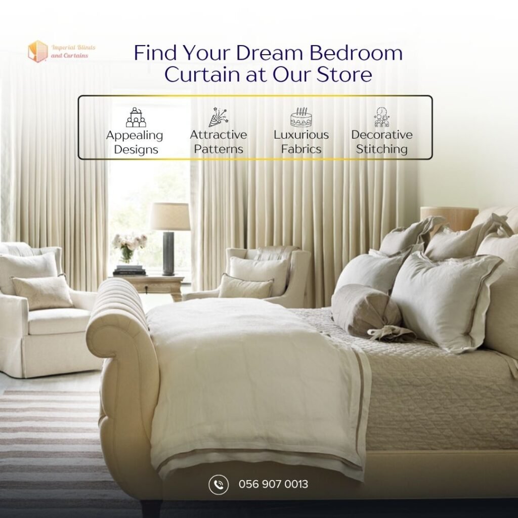 Buy Your Dream Bedroom Curtain at Our Store