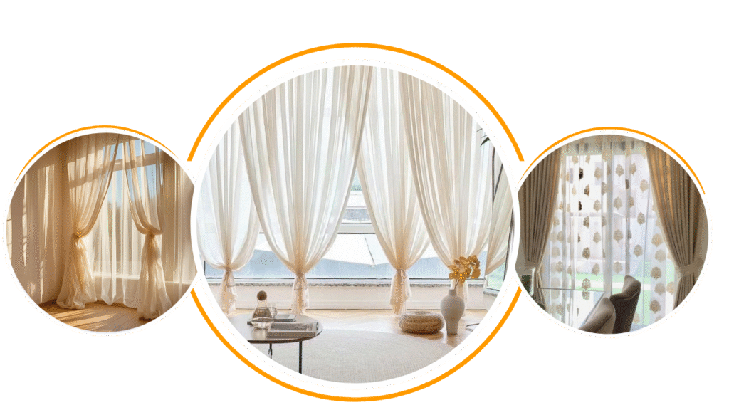 Buy Sheer Curtains in Dubai