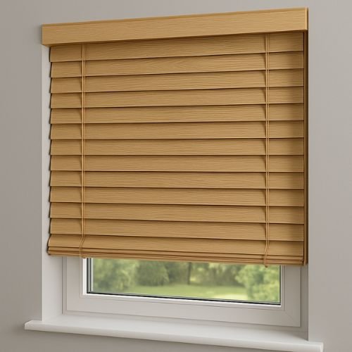 Embossed Wooden Blinds
