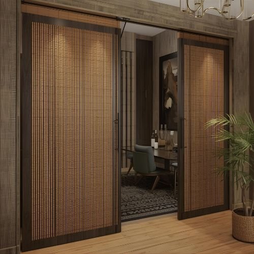 Bamboo Sliding Panels