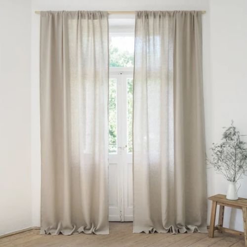 Linen Curtains - Breathable Fabric