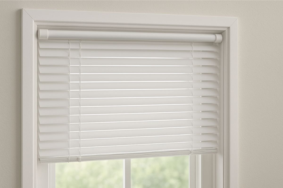 No-Drill Tension Rod Window Blinds