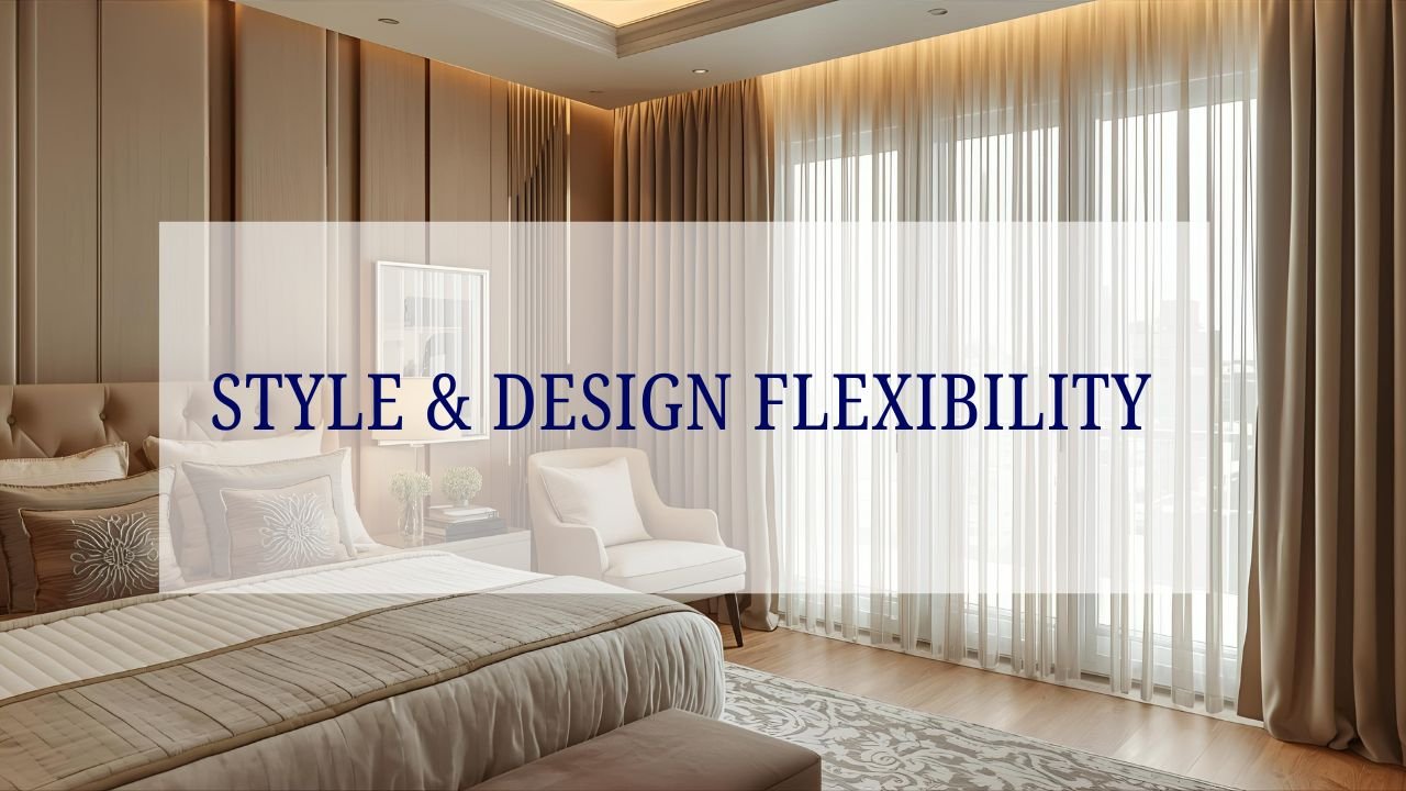 Style & Design Flexibility of Ready made and custom curtains