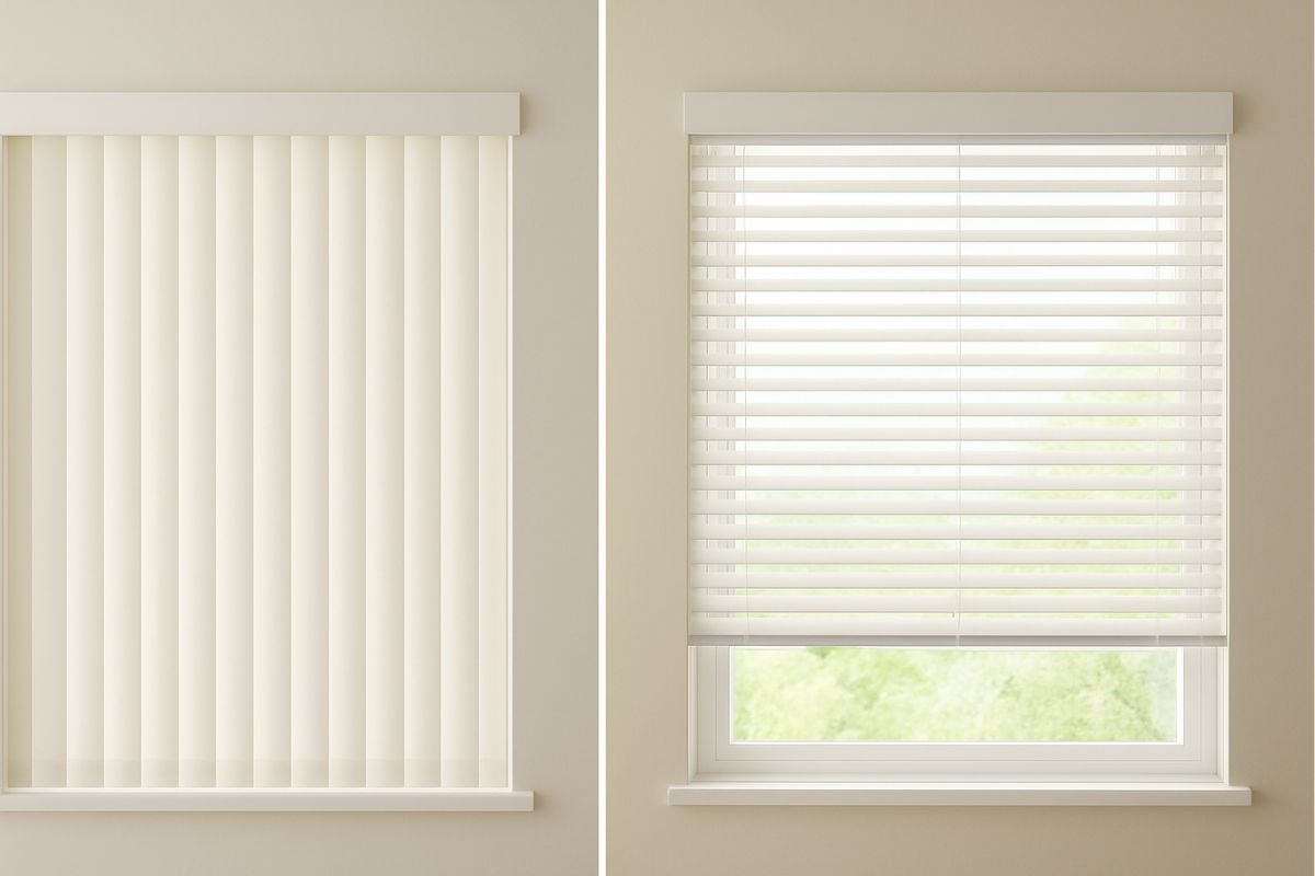 Vertical Blinds vs Venetian Blinds Which is the Best Choice